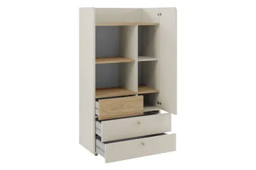 Buhan Høyskap - Beige / Brun - Oppbevaring - Skap - Oppbevaringsskap