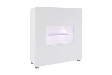 Blue LED - Hvit høyglans