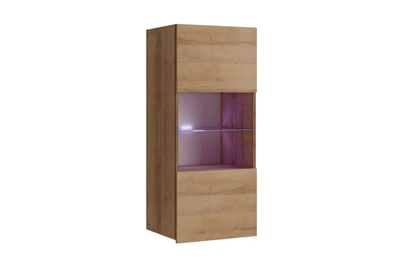 Calabrini Vitrineskap 45x32x117 cm - Oppbevaring - Skap - Vitrineskap