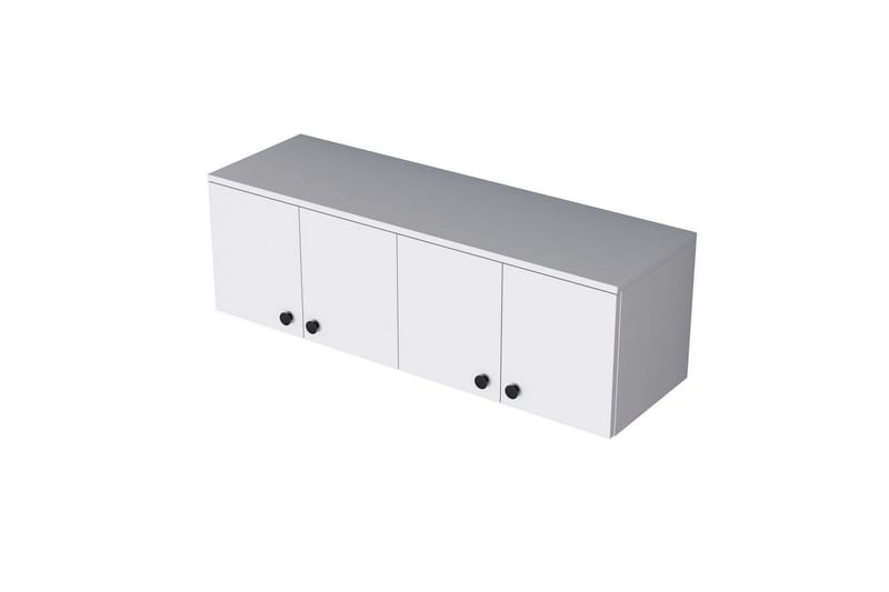 Calros Hörnskåp - Hvit - Oppbevaring - Skap - Hjørneskap