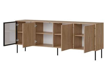 Claven skjenk 200 cm - beige - Oppbevaring - Oppbevaringsmøbler - Sideboard & skjenker