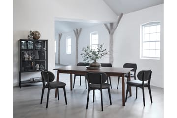 Cybella Highboard - Svart - Oppbevaring - Skap - Vitrineskap
