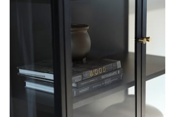 Cybella Highboard - Svart - Oppbevaring - Skap - Vitrineskap
