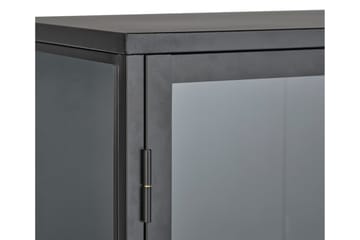 Cybella Highboard - Svart - Oppbevaring - Skap - Vitrineskap