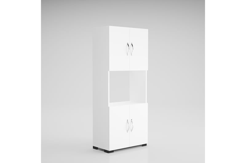 Elspet Highboard - Hvit - Oppbevaring - Skap - Oppbevaringsskap