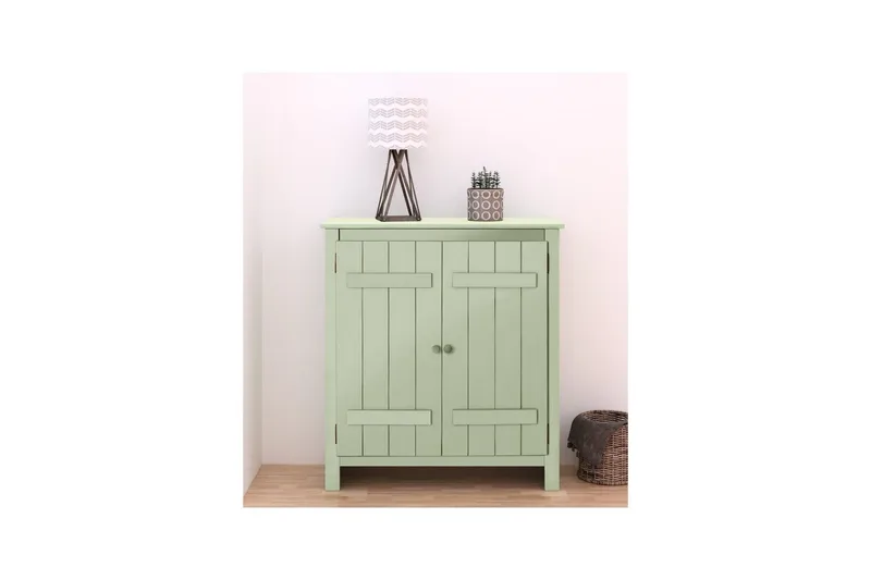 Entréskap Bertram Grønn - Grønn - Oppbevaring - Skap - Oppbevaringsskap - Omkledningsskap