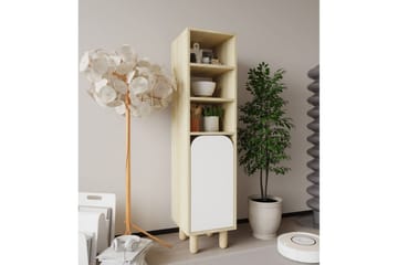 Estra Highboard - Brun/Hvit - Oppbevaring - Skap - Oppbevaringsskap