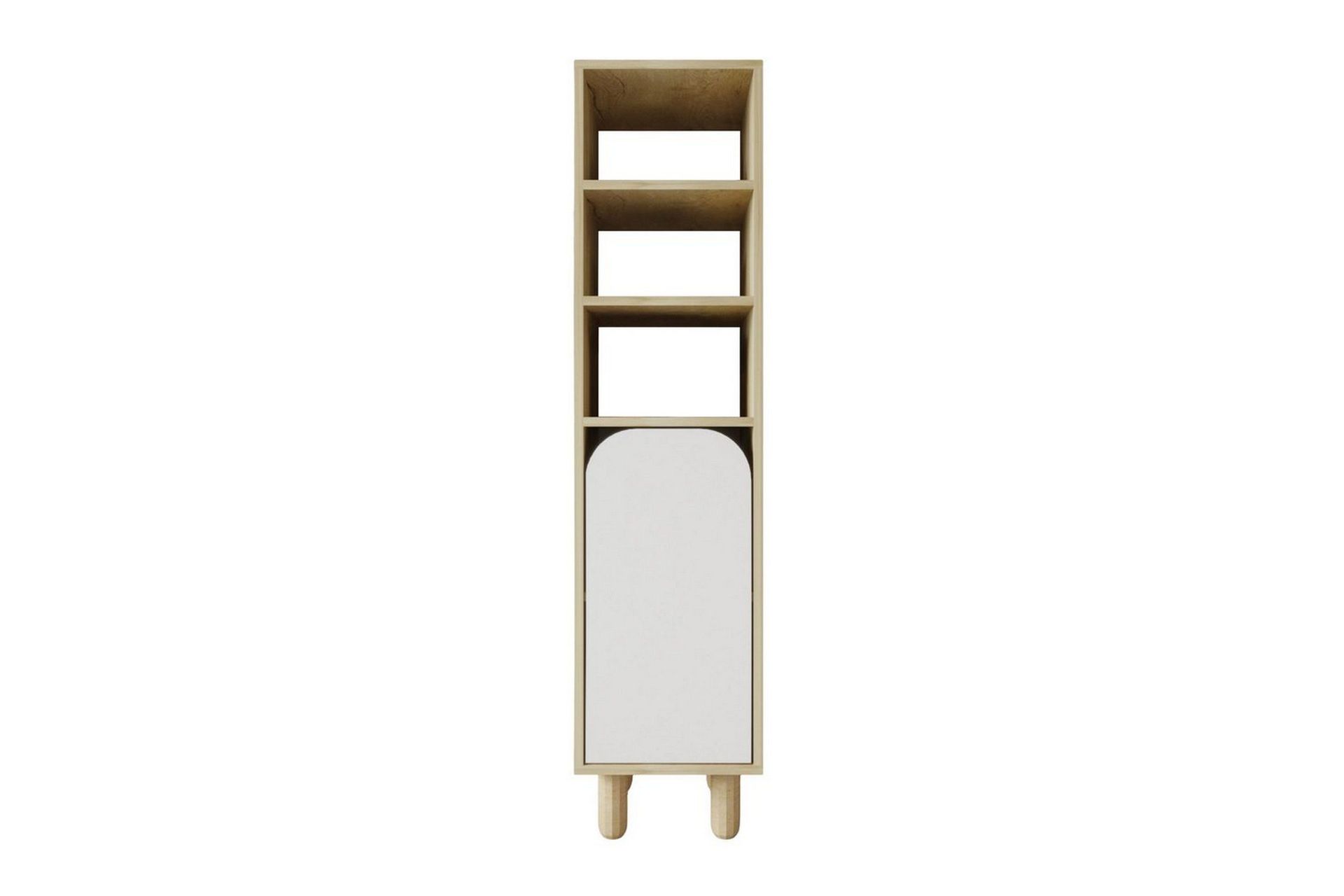 Estra Highboard - Brun/Hvit