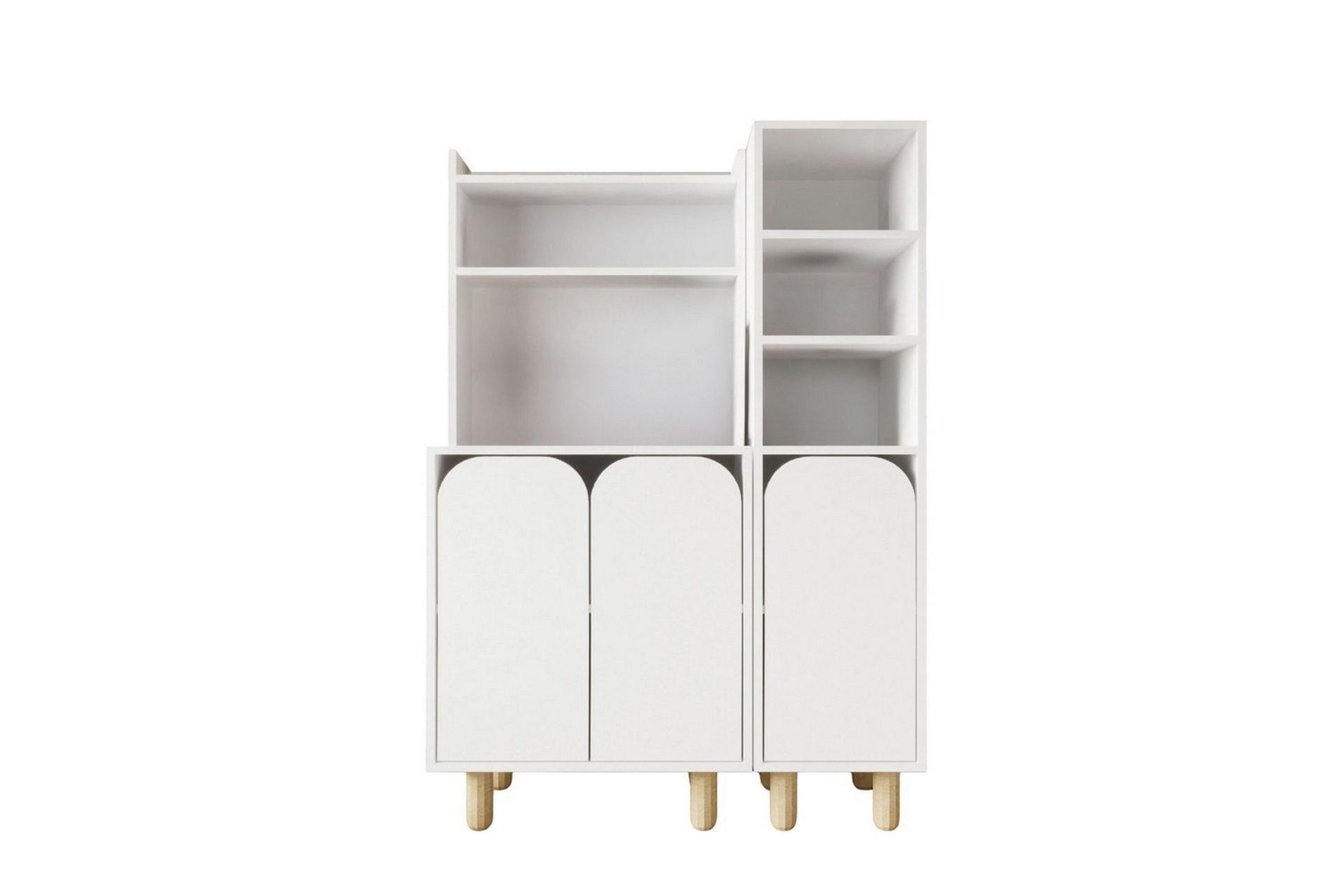 Estra Highboard - Hvit