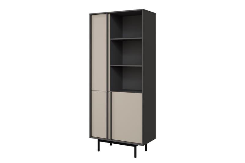 Farshian Highboard - Grå/Beige - Oppbevaring - Skap - Oppbevaringsskap