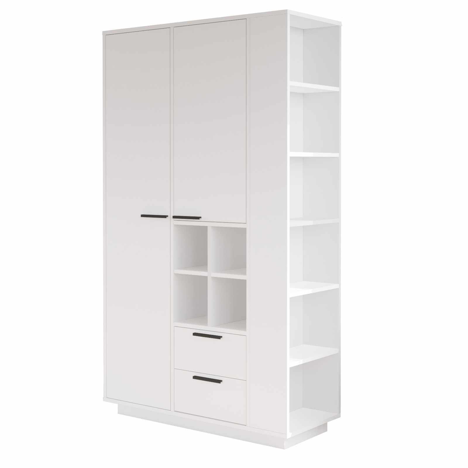 Flerbruksskap Skye Decor Dara (110 x 190 x 45 cm) Hvit - Hvit