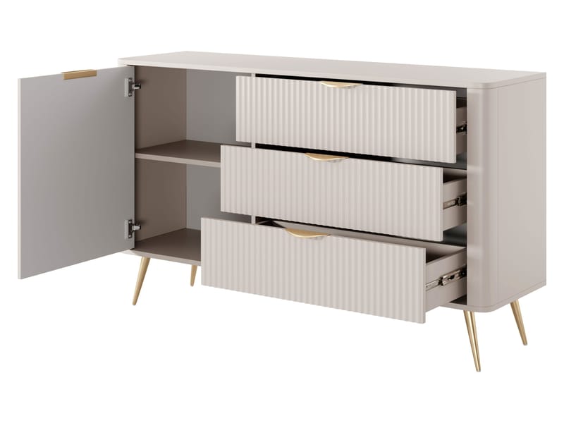 Forba skjenk 139 cm - hvit - Oppbevaring - Skap - Barskap