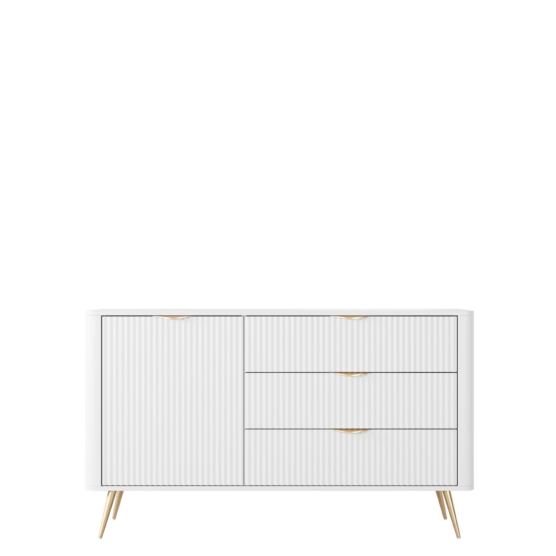 Forba skjenk 139 cm - hvit