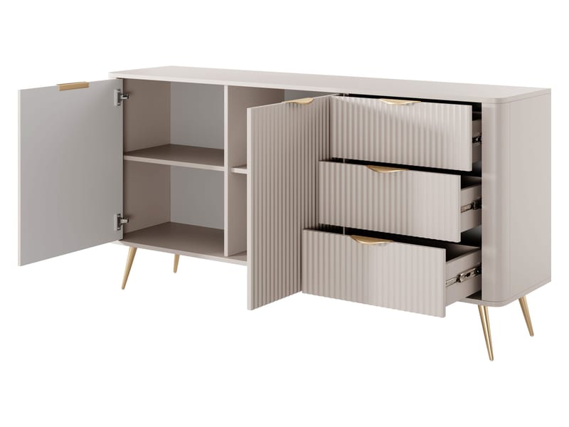 Forba skjenk 164 cm - hvit - Oppbevaring - Skap - Barskap