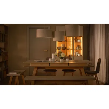 Glasskabinett 4 You Fresh Wide - Sandbeige - Oppbevaring - Skap - Vitrineskap