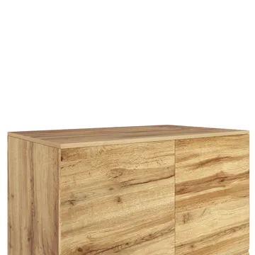 Høyskap Loft24 Toro Wotan-eik - Wotan-eik - Oppbevaring - Skap - Oppbevaringsskap