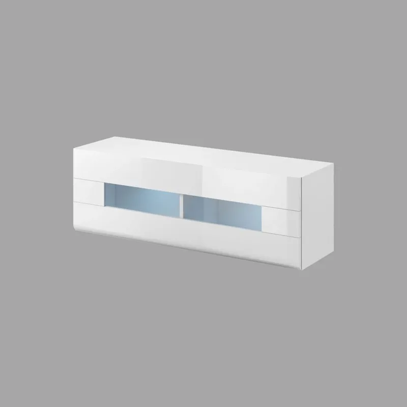 Hengende skap Toledo - Hvit Laminat - Oppbevaring - Skap - Oppbevaringsskap