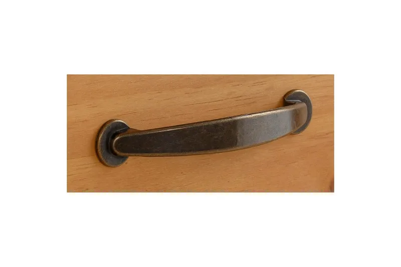 Highboard og skapkommode Loft24 Høyskap Selma grå Grå - Oppbevaring - Skap - Oppbevaringsskap