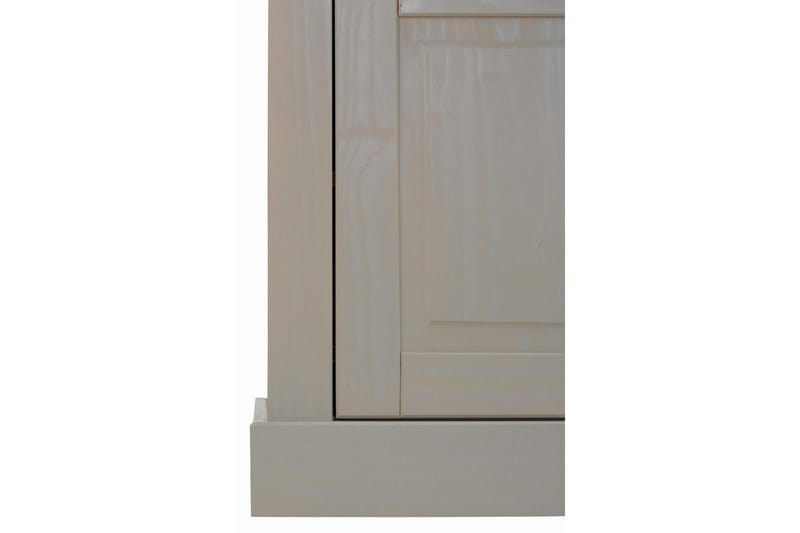 Highboard og skapkommode Loft24 Høyskap Selma grå Grå - Oppbevaring - Skap - Oppbevaringsskap