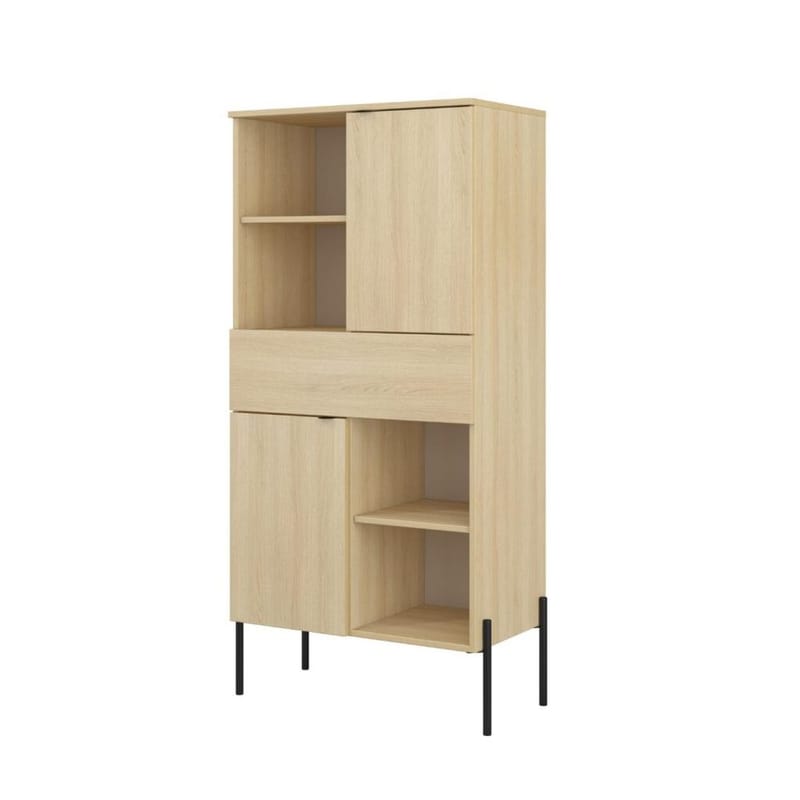 Highboard Ore 2 Dører 1 Skuff, Lindberg Eik