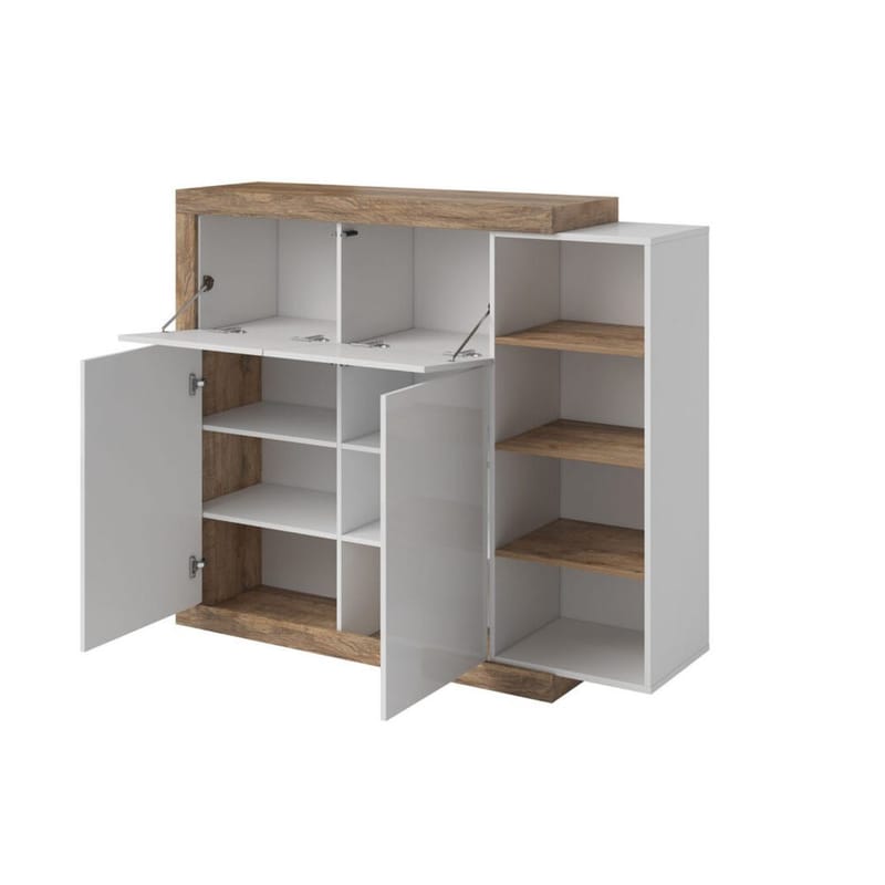 Highboard Sintra 2 Dører 2 Klaffer - Oppbevaring - Skap - Oppbevaringsskap