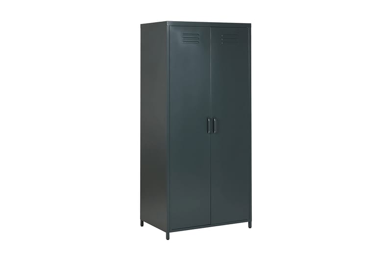 Padina Kontorskap 76x171 cm - Grå - Oppbevaring - Skap - Hjørneskap