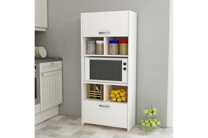 Honor Highboard - Hvit - Oppbevaring - Skap - Oppbevaringsskap