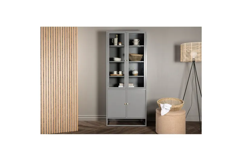 Hyller NO_BRAND Hylle Bakal Light grey - Oppbevaring - Skap - Vitrineskap