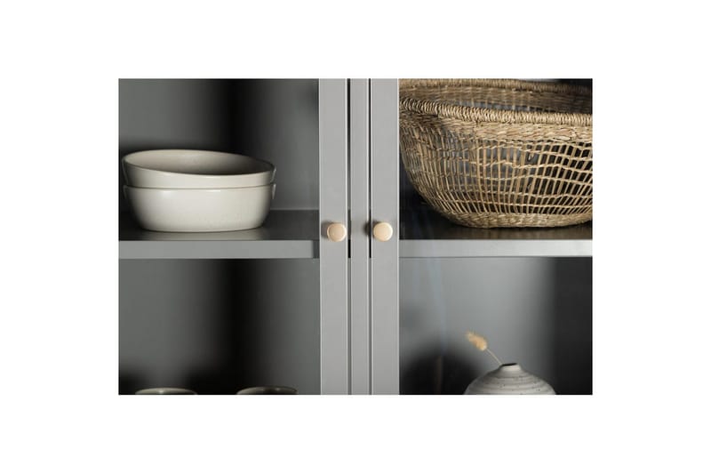 Hyller NO_BRAND Hylle Bakal Light grey - Oppbevaring - Skap - Vitrineskap