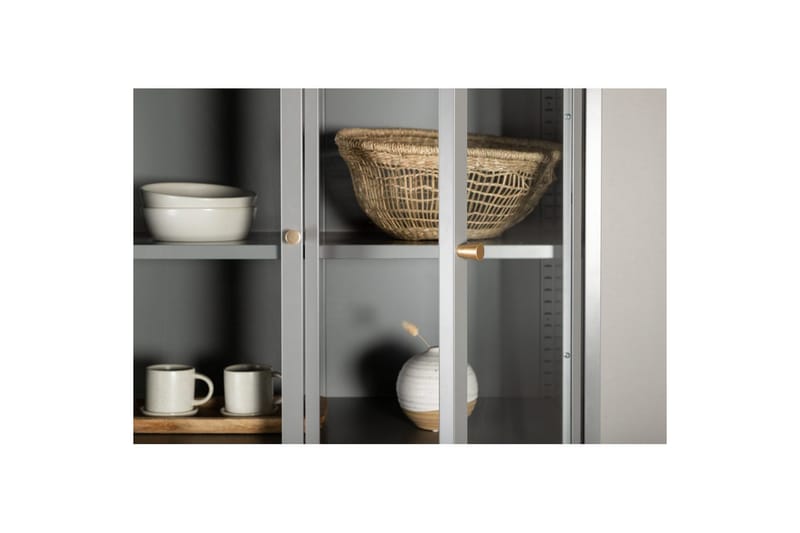 Hyller NO_BRAND Hylle Bakal Light grey - Oppbevaring - Skap - Vitrineskap