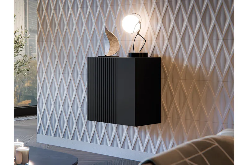 Kangana Highboard - Svart - Oppbevaring - Skap - Oppbevaringsskap