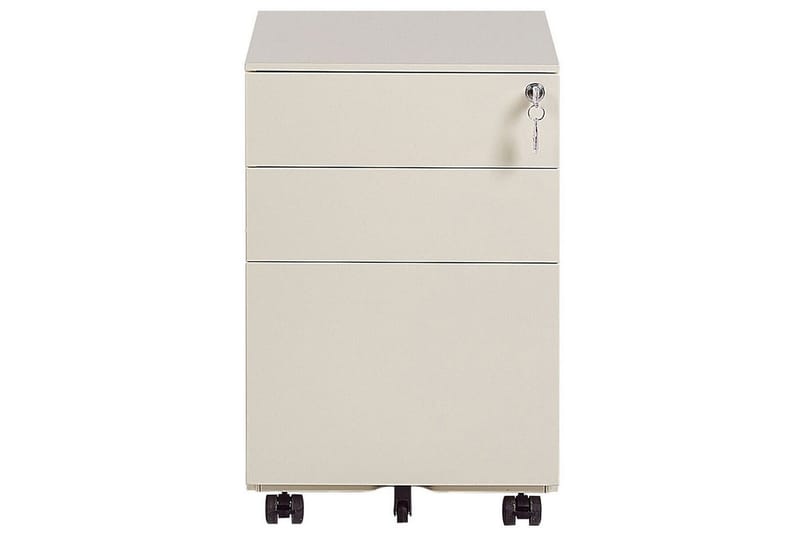 Kontorsskap Cami Beige - Beige - Oppbevaring - Skap - Oppbevaringsskap