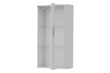 Lyrosen Vitrinskåp 60x112 cm - Beige - Oppbevaring - Skap - Vitrineskap