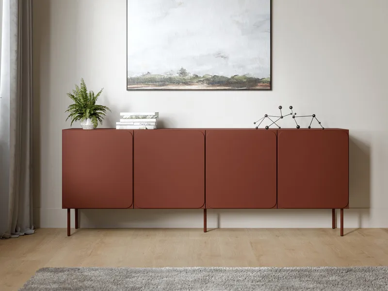 Marros Skjenk 200 cm - Toskansk rød - Oppbevaring - Oppbevaringsmøbler - Sideboard & skjenker