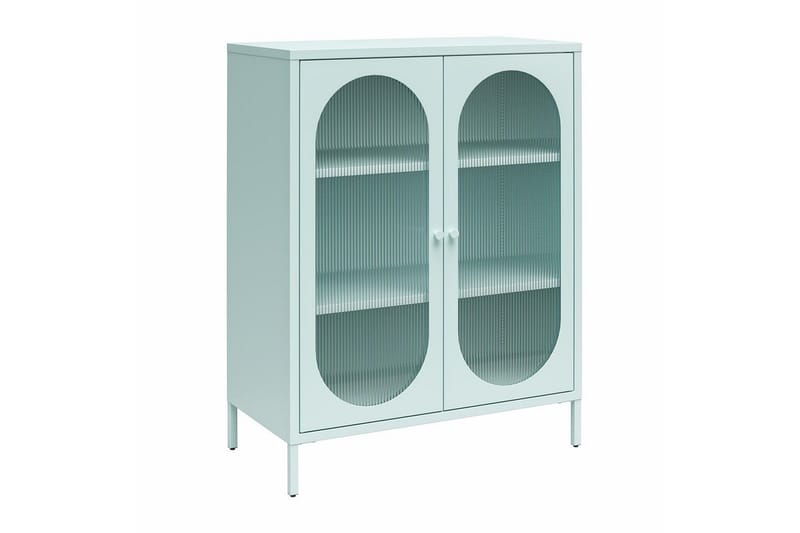 Medisinskap Loft24 Skap Luna 80x40x102 cm, himmelblå Light Blue,Blå, undefined