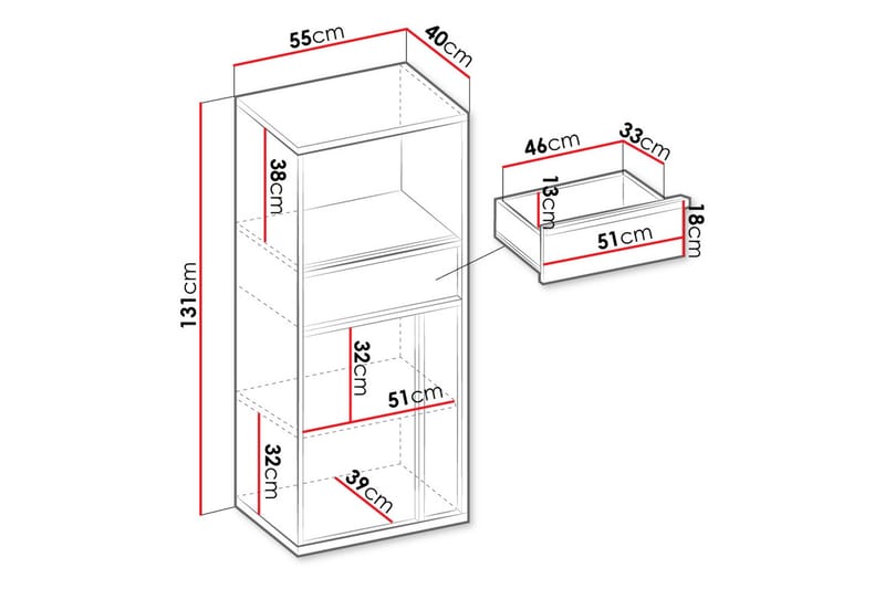 Metropolitan Highboard - Oppbevaring - Skap - Oppbevaringsskap