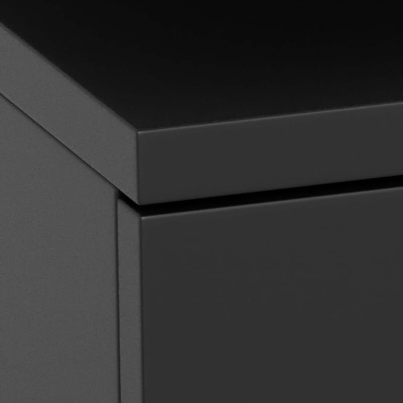 Nattbord HOME4YOU Bord Ashlan svart - svart - Oppbevaring - Skap - Oppbevaringsskap