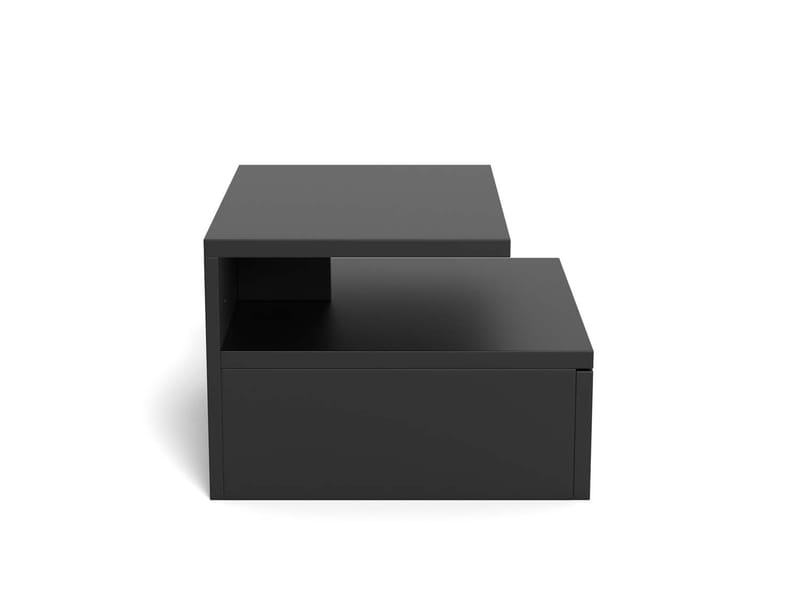 Nattbord HOME4YOU Bord Ashlan svart - svart - Oppbevaring - Skap - Oppbevaringsskap