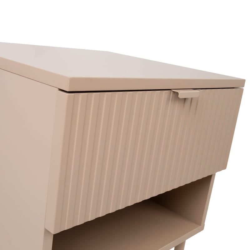 Nattbord HOME4YOU Sequence 45x40x55 cm Cappuccino - Cappuccino - Oppbevaring - Skap - Oppbevaringsskap