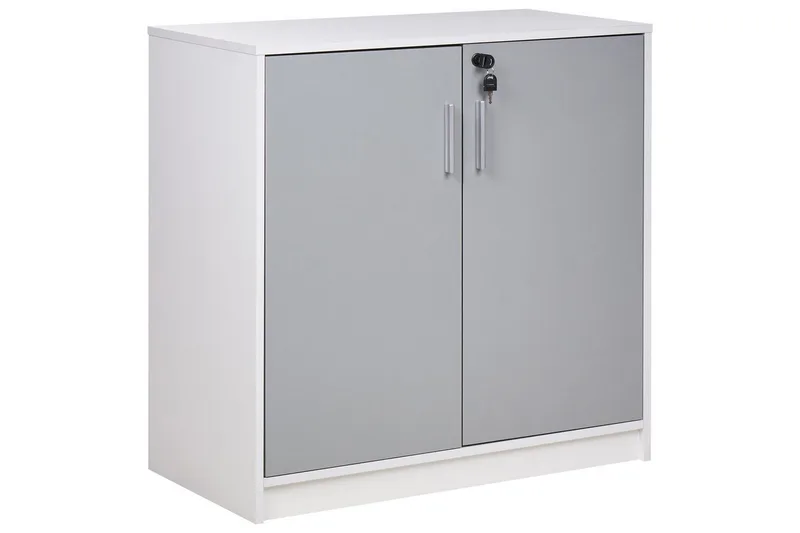 Oppbevaringsenhet Zehna Grå, hvit, 80x40x80 cm, Grå, hvit, 80x40x80 cm