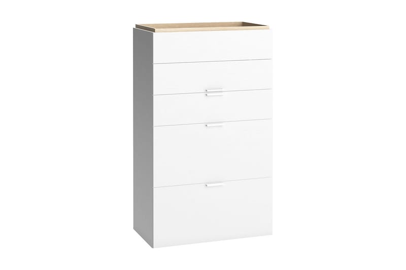 4You Skap Hvit/Tre/Natur, VOX