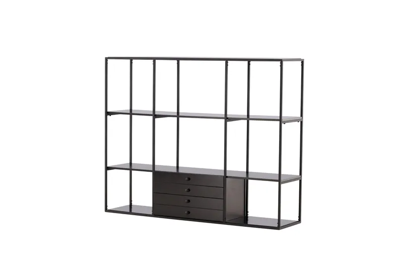 Amarillo Skapkommode 120 cm, Sort