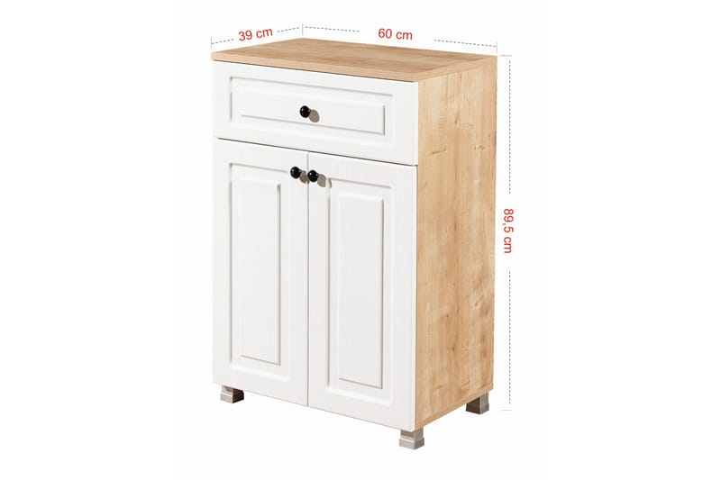 Andifli Oppbevaringsskap 60x89,5 cm - Blå - Oppbevaring - Skap - Oppbevaringsskap