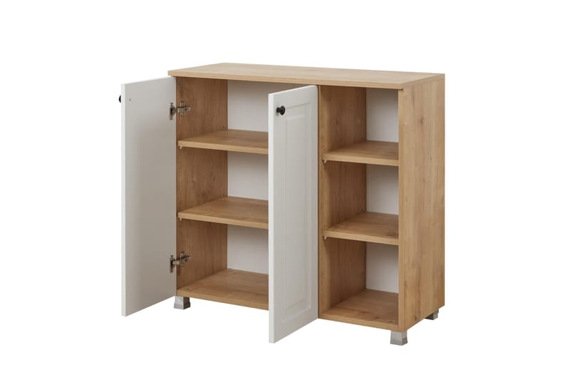 Andifli Oppbevaringsskap 90x85 cm - Blå - Oppbevaring - Skap - Oppbevaringsskap