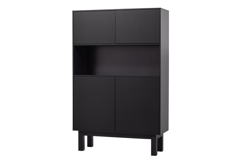 Arteksio Highboard 40x100 cm - Svart - Oppbevaring - Skap - Oppbevaringsskap