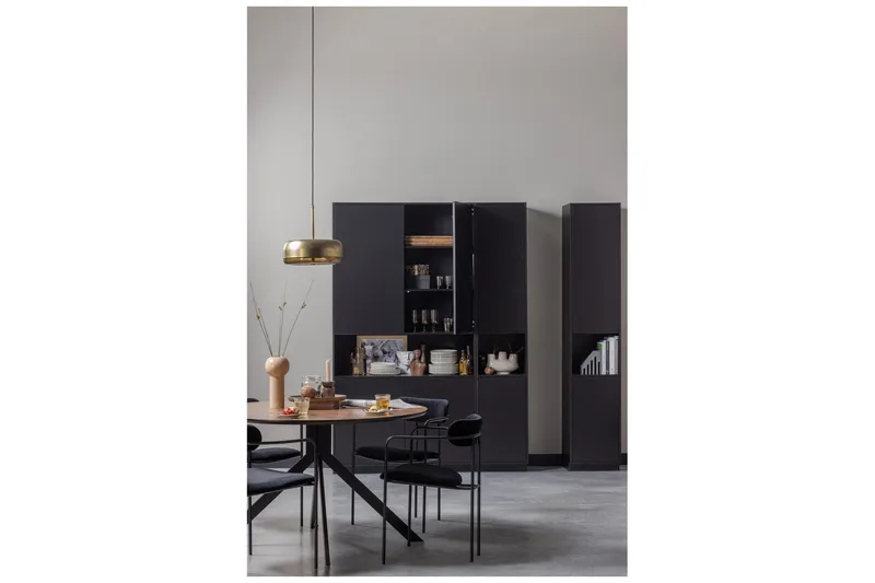 Arteksio Highboard 40x40 cm - Svart - Oppbevaring - Skap - Oppbevaringsskap