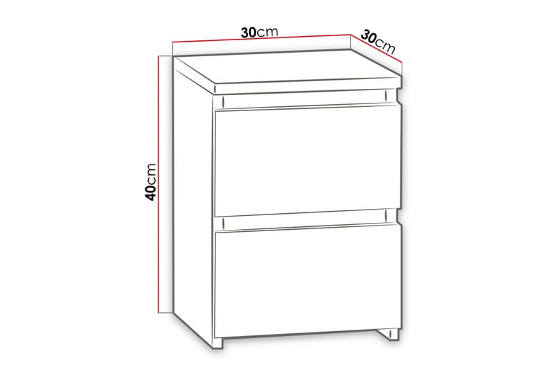 Basildon Oppbevaringsskap 30 cm - Tre - Oppbevaring - Skap - Oppbevaringsskap