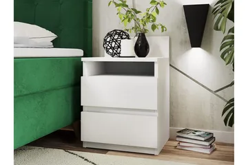 Basildon Oppbevaringsskap 33 cm - Hvit - Møbler - Bord - Avlastningsbord - Sengebord & nattbord
