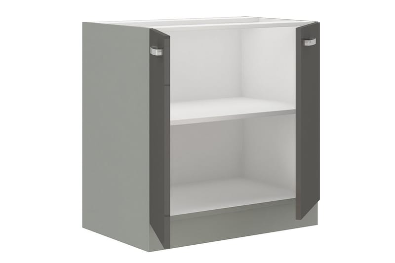 Bianco Skap med dører 80x52x82 cm - Oppbevaring - Skap - Oppbevaringsskap