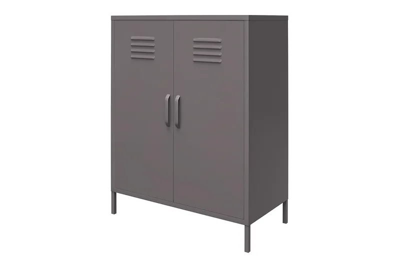 Bradford Highboard Grå - Dorel Home - Oppbevaring - Skap - Oppbevaringsskap